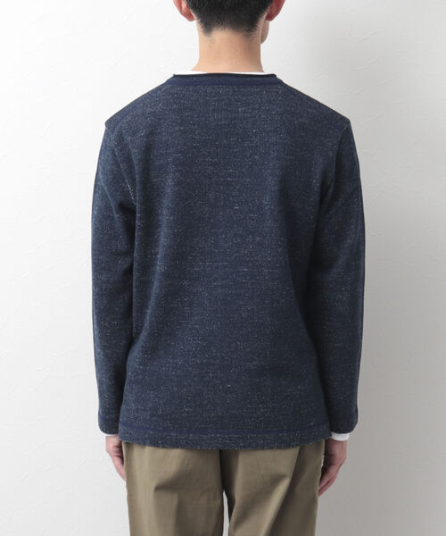 NOLLEY'S goodman(ノーリーズグッドマン)の「長袖Tシャツ付き ウォームプレーティング Vネックプルオーバーニット(ニット/セーター・メンズ・キャメル/サーモンピンク/グレー/ネイビー・XL/L/S/M)」の22枚目の写真