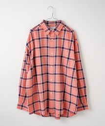 WHIMSIC（ウィムジック）の「【WHIMSIC】フランネルチェックレギュラーカラーシャツ（シャツ/ブラウス）」