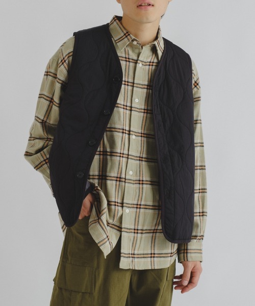 WHIMSIC（ウィムジック）の「【WHIMSIC】フランネルチェックレギュラーカラーシャツ（シャツ/ブラウス・レディース・グリーン/イエロー/ブルー/パープル/ピンク・FREE）」の17枚目の写真