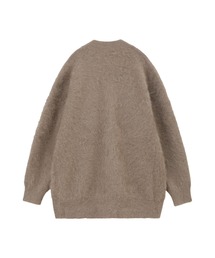 601t*美品 プルミエアロンディスモン ラクーンフォックスVネックカーディガン 1er arrondissement ラクーンフォックスVネックカーディガン