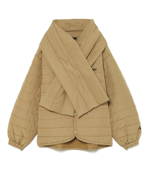 ReNorm（リノーム）の「GERRYキルティングジャケット（ダウンジャケット/コート・レディース・ベージュ/ブラック/オフホワイト・S）」の18枚目の写真