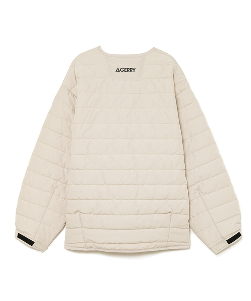 ReNorm（リノーム）の「GERRYキルティングジャケット（ダウンジャケット/コート・レディース・ベージュ/ブラック/オフホワイト・S）」の21枚目の写真