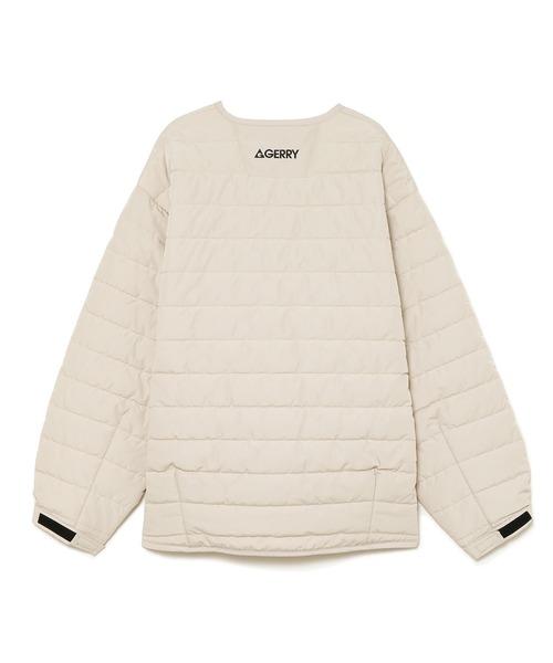ReNorm（リノーム）の「GERRYキルティングジャケット（ダウンジャケット/コート・レディース・ベージュ/ブラック/オフホワイト・S）」の5枚目の写真