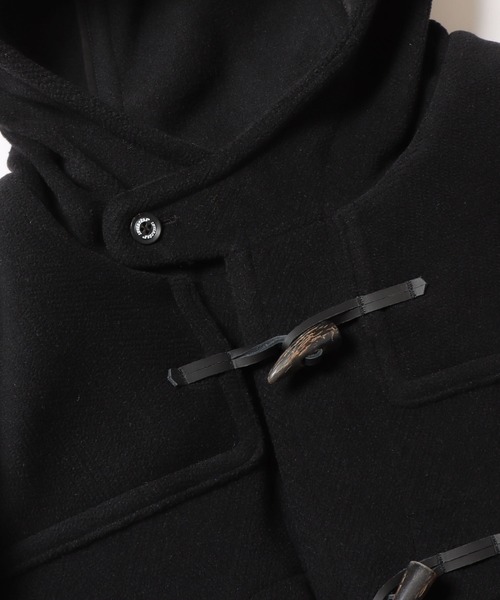 INVERTERE ネイビー ダッフルコート 42R INVERTERE JoshuaEllis ダッフルコート
