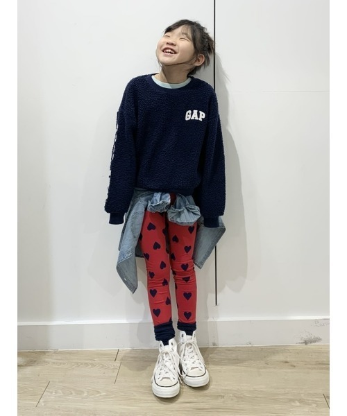 GAP(ギャップ)の「オーガニックコットン レギンス (キッズ)(レギンス/スパッツ・キッズ・ブラック/ネイビー/レッド・XS/S/M/L/XL/XXL)」の9枚目の写真