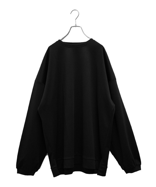MinoriTY(マイノリティ)の「【MinoriTY】とろみ素材スウェット トレーナー 秋服(Tシャツ/カットソー・メンズ・グレー/ブラック/ベージュ/ブルーグレー/ワイン・M/L)」の11枚目の写真