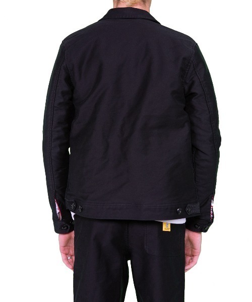 DEUS EX MACHINA（デウスエクスマキナ）の「NAITO WORK JACKET（カバーオール・メンズ・マルチ/ブラック・MEDIUM/LARGE/X-LARGE/X-SMALL/SMALL）」の4枚目の写真