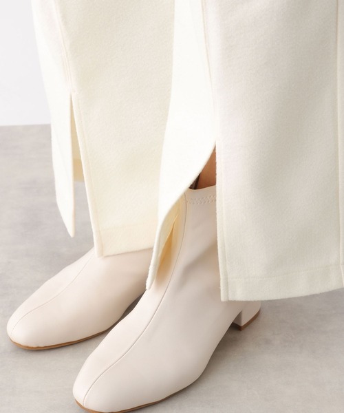 LEPSIM（レプシィム）の「フロントスリットイージーパンツ　166406（その他パンツ・レディース・ブラウン/アイボリー・FREE）」の16枚目の写真