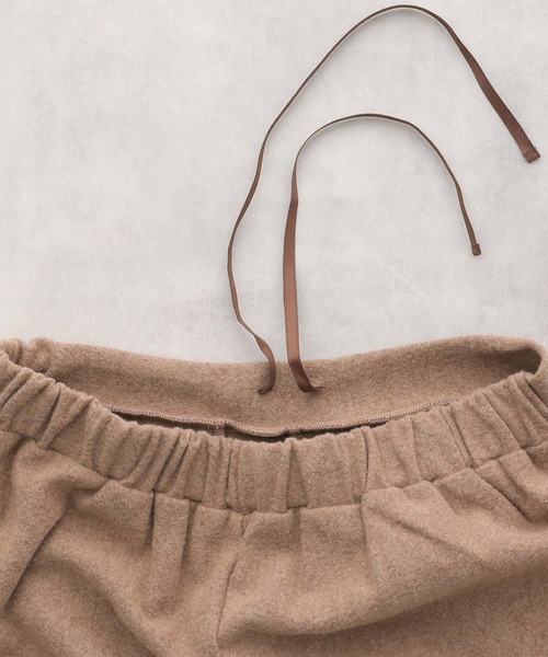 LEPSIM（レプシィム）の「フロントスリットイージーパンツ　166406（その他パンツ・レディース・ブラウン/アイボリー・FREE）」の18枚目の写真