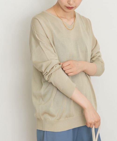 【セール】『UR TECH』ドルマンVネックニット（ニット/セーター）｜UR Lab.（アーバンリサーチラボ）のファッション通販 ZOZOTOWN