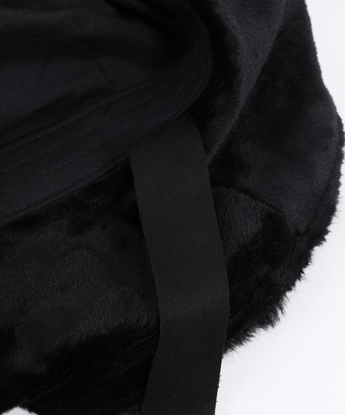 WC（ダブル シー）の「フェイクファーストラップハット（ハット・レディース・ブラウン/ブラック/アイボリー・FREE）」の17枚目の写真