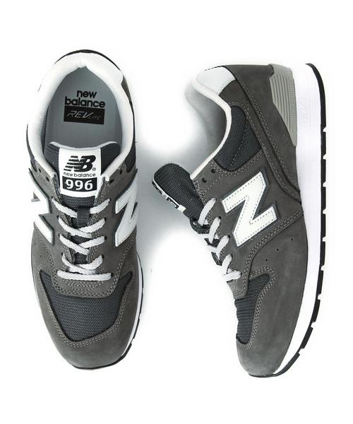 NEW BALANCE（ニューバランス）の「＜new balance (ニューバランス)＞ MRL996 スニーカー◆（スニーカー・レディース・ダークグレー/ライトブルー・5/23/5H/23.5/6/24/6H/24.5/4H/22.5/7/25）」の2枚目の写真