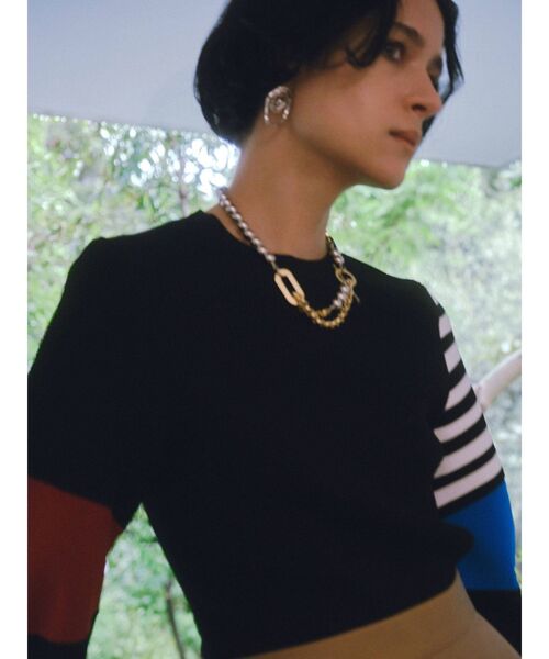 UN3D.（アンスリード）の「ミックスボールチェーンネックレス（ネックレス・レディース・シルバー/ゴールド・FREE）」の6枚目の写真