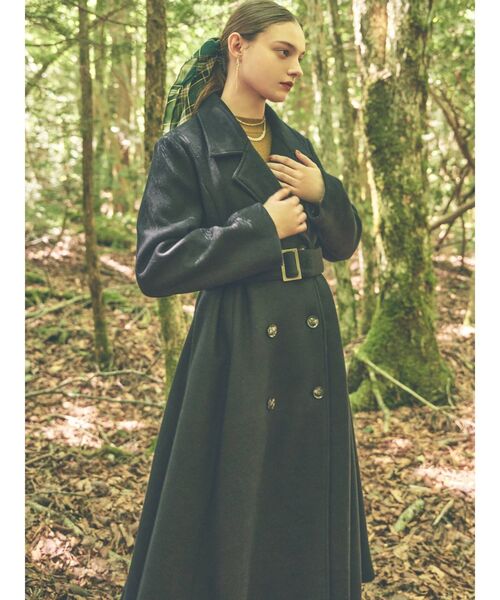 RESEXXY（リゼクシー）の「シアーチェックスカーフ（バンダナ/スカーフ・レディース・レッド/グリーン・FREE）」の9枚目の写真