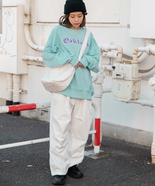 WEGO（ウィゴー）の「WEGO/ヘビーウエイトオールドイングリッシュプルオーバー（スウェット・メンズ・グレー系その他/ネイビー/マスタード/オートミール/ブラック/サックスブルー・MEDIUM/LARGE）」の9枚目の写真