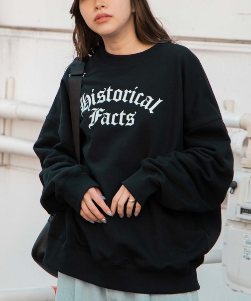 WEGO（ウィゴー）の「WEGO/ヘビーウエイトオールドイングリッシュプルオーバー（スウェット・メンズ・グレー系その他/ネイビー/マスタード/オートミール/ブラック/サックスブルー・MEDIUM/LARGE）」の10枚目の写真