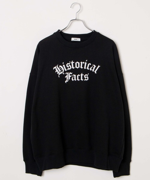 WEGO（ウィゴー）の「WEGO/ヘビーウエイトオールドイングリッシュプルオーバー（スウェット・メンズ・グレー系その他/ネイビー/マスタード/オートミール/ブラック/サックスブルー・MEDIUM/LARGE）」の15枚目の写真