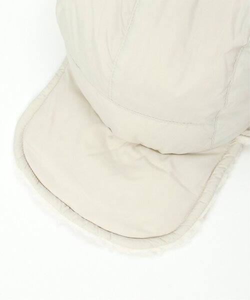 VENCEEXCHANGE（ヴァンスエクスチェンジ）の「TAION タイオン リバーシブルフライトキャップ（キャップ・レディース・グリーン系その他/オフホワイト/ブラック・FREE）」の8枚目の写真