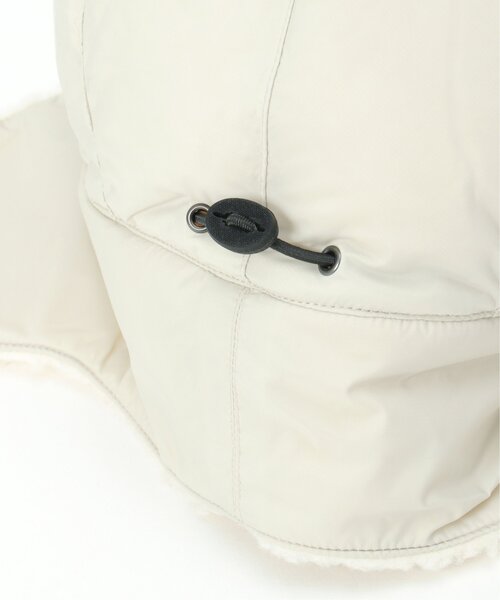 VENCEEXCHANGE（ヴァンスエクスチェンジ）の「TAION タイオン リバーシブルフライトキャップ（キャップ・レディース・グリーン系その他/オフホワイト/ブラック・FREE）」の11枚目の写真