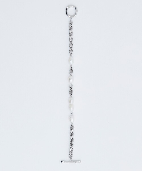 UNITED TOKYO（ユナイテッドトウキョウ）の「ランダムパールアンカーブレスレット（ブレスレット・メンズ・ホワイト/ブラック・0）」の4枚目の写真