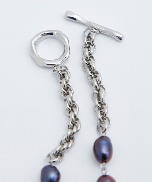 UNITED TOKYO（ユナイテッドトウキョウ）の「ランダムパールアンカーブレスレット（ブレスレット・メンズ・ホワイト/ブラック・0）」の10枚目の写真