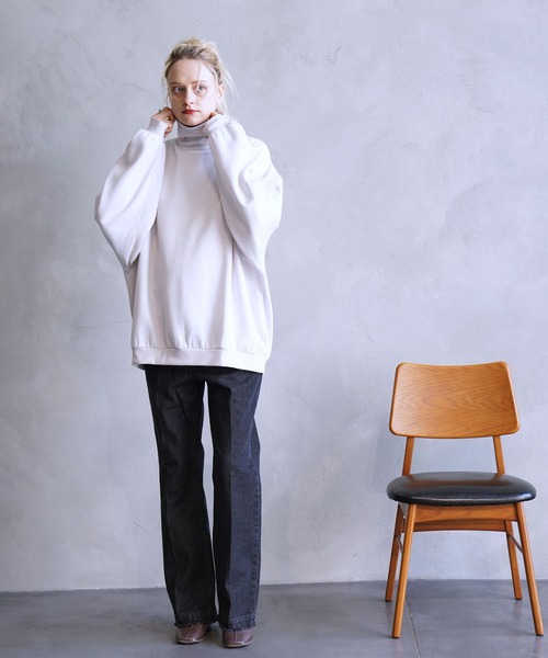 JUNRED（ジュンレッド）の「フリンジデニムフレアパンツ（デニムパンツ・メンズ・ネイビー/ブラック・S/M/L）」の14枚目の写真