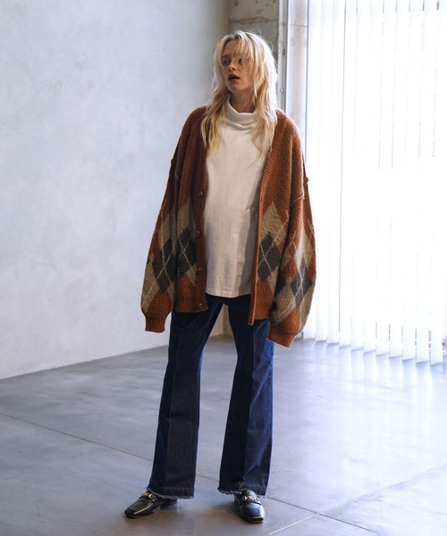 JUNRED（ジュンレッド）の「フリンジデニムフレアパンツ（デニムパンツ・メンズ・ネイビー/ブラック・S/M/L）」の11枚目の写真