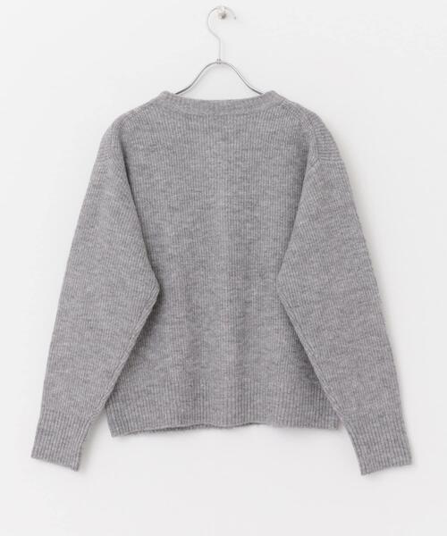 URBAN RESEARCH DOORS（アーバンリサーチドアーズ）の「畦編ファンシーカラーカーディガン（カーディガン/ボレロ・レディース・イエロー/ピンク/グレー・MEDIUM）」の16枚目の写真