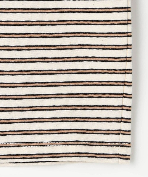 179/WG(イチナナキュウダブルジー)の「キツネ刺繍リンガーロンTEE(Tシャツ/カットソー・レディース・グリーン/ナチュラル/ブラック/ブルー/オフホワイト・FREE)」の14枚目の写真