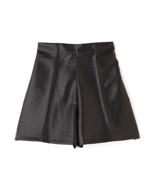 FREE'S MART（フリーズマート）の「◇合皮ハイウエストショートパンツ（その他パンツ・レディース・ブラック・MEDIUM/SMALL）」の17枚目の写真