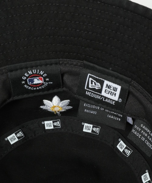 NEW ERA（ニューエラ）の「【NEW ERA】MLBフラワー刺繍バケット