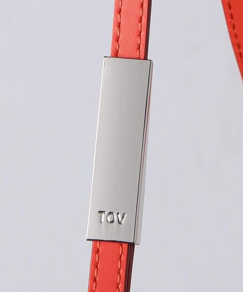 tov(トーヴ)の「<TOV>KNOB ショルダーバッグ(ショルダーバッグ・レディース・ブラック/オレンジ・FREE)」の8枚目の写真
