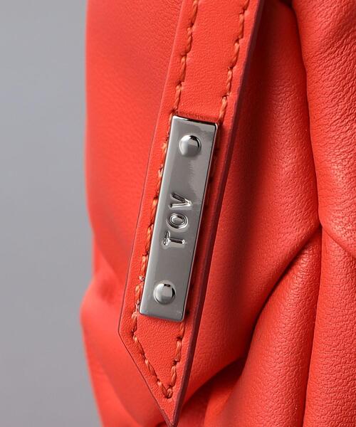 tov(トーヴ)の「<TOV>KNOB ショルダーバッグ(ショルダーバッグ・レディース・ブラック/オレンジ・FREE)」の10枚目の写真