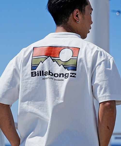 BILLABONG（ビラボン）の「【Web限定】ムラサスポーツ別注 BILLABONG/ビラボン ADIV LOGO ビックシルエット アウトドアデザイン バックプリントTシャツ BD011-279（Tシャツ/カットソー・メンズ・ブラック/グリーン/ホワイト/ブラウン・M/L/XL）」の2枚目の写真