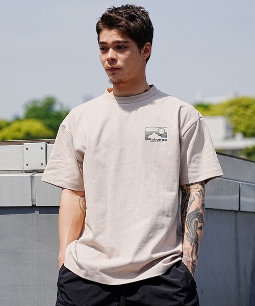 BILLABONG（ビラボン）の「【Web限定】ムラサスポーツ別注 BILLABONG/ビラボン ADIV LOGO ビックシルエット アウトドアデザイン バックプリントTシャツ BD011-279（Tシャツ/カットソー・メンズ・ブラック/グリーン/ホワイト/ブラウン・M/L/XL）」の18枚目の写真