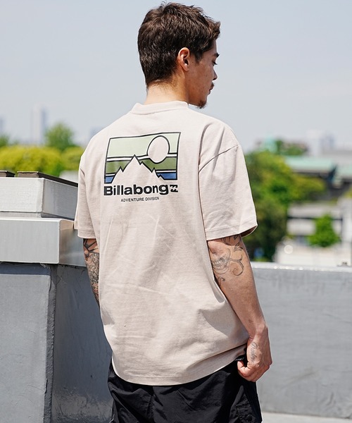 BILLABONG（ビラボン）の「【Web限定】ムラサスポーツ別注 BILLABONG/ビラボン ADIV LOGO ビックシルエット アウトドアデザイン バックプリントTシャツ BD011-279（Tシャツ/カットソー・メンズ・ブラック/グリーン/ホワイト/ブラウン・M/L/XL）」の16枚目の写真