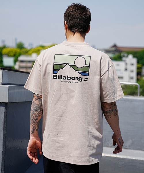 BILLABONG（ビラボン）の「【Web限定】ムラサスポーツ別注 BILLABONG/ビラボン ADIV LOGO ビックシルエット アウトドアデザイン バックプリントTシャツ BD011-279（Tシャツ/カットソー・メンズ・ブラック/グリーン/ホワイト/ブラウン・M/L/XL）」の15枚目の写真