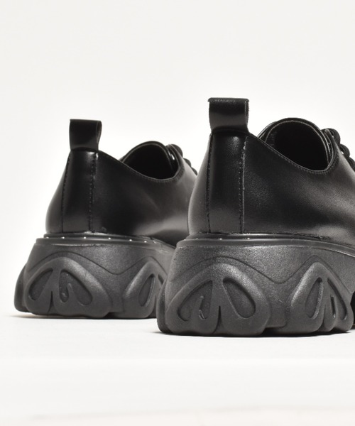 SVEC（シュベック）の「チャンキーソール レースアップ オックスフォードシューズ（ドレスシューズ・レディース・ブラック/ブラック系その他・36/37/35/38/39）」の10枚目の写真