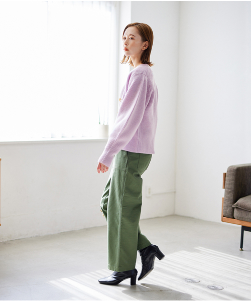 JOURNAL STANDARD(ジャーナルスタンダード)の「ミリタリーカーゴパンツ(カーゴパンツ・レディース・カーキ・38/36)」の4枚目の写真