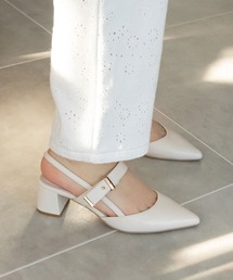 RANDA | ゴールドパーツバックストラップパンプス(パンプス)