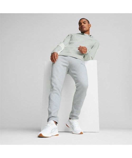PUMA（プーマ）の「PUMA プーマ メンズ EVOSTRIPE パンツ（その他パンツ・メンズ・ライトグレー/ブラック・XX-LARGE/LARGE/X-LARGE/MEDIUM/SMALL）」の8枚目の写真