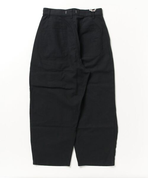 SETTO（セット）の「DOKONO PANTS：ワイドタックパンツ（その他パンツ・レディース・キナリ/ブラック・XS/S/M）」の11枚目の写真