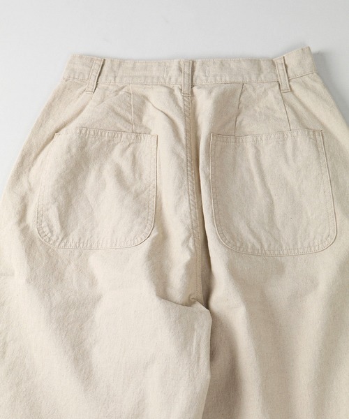 SETTO（セット）の「DOKONO PANTS：ワイドタックパンツ（その他パンツ・レディース・キナリ/ブラック・XS/S/M）」の10枚目の写真