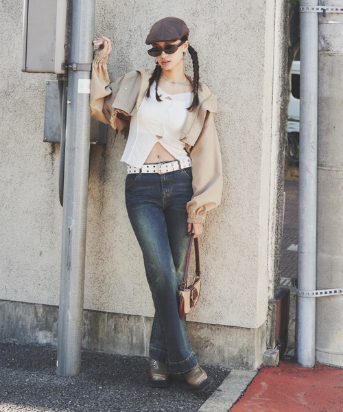 SHAGGIE（シャギー）の「ヴィンテージラウンドサングラス（サングラス・レディース・ブラック/ブラウン・FREE）」の12枚目の写真