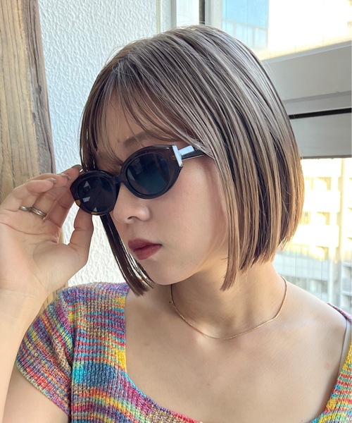 SHAGGIE（シャギー）の「ヴィンテージラウンドサングラス（サングラス・レディース・ブラック/ブラウン・FREE）」の14枚目の写真