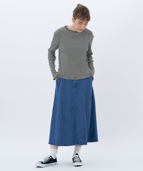 NIMES（ニーム）の「メローフリルプルオーバー（Tシャツ/カットソー・レディース・ホワイト・FREE）」の2枚目の写真