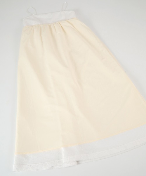 UR'S（ユアーズ）の「ふくれｼﾞｬｶﾞｰﾄﾞﾎﾙﾀｰｷｬﾐﾜﾝﾋﾟｰｽ（ワンピース・レディース・ホワイト/ブラック・S/M/L）」の18枚目の写真