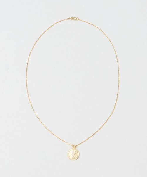 BEAUTY&YOUTH UNITED ARROWS（ビューティーアンドユースユナイテッドアローズ）の「BY コイン ネックレス S（ネックレス・メンズ・ゴールド/シルバー・FREE）」の9枚目の写真