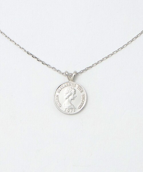 BEAUTY&YOUTH UNITED ARROWS（ビューティーアンドユースユナイテッドアローズ）の「BY コイン ネックレス S（ネックレス・メンズ・ゴールド/シルバー・FREE）」の3枚目の写真