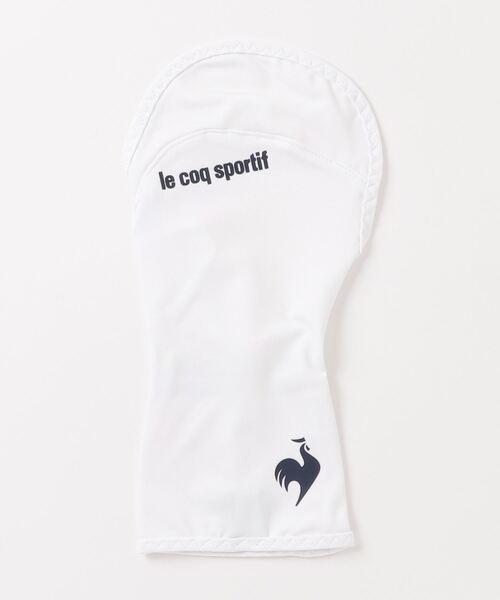 le coq sportif GOLF（ルコックスポルティフゴルフ）の「クーリングUV手甲 ゴルフウエア レディース（ゴルフグッズ・レディース・ネイビー/ホワイト・F）」の4枚目の写真